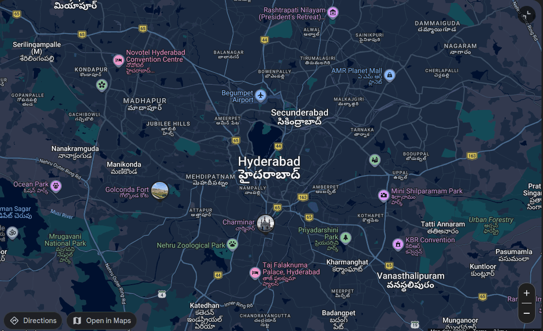Service Coverage Map